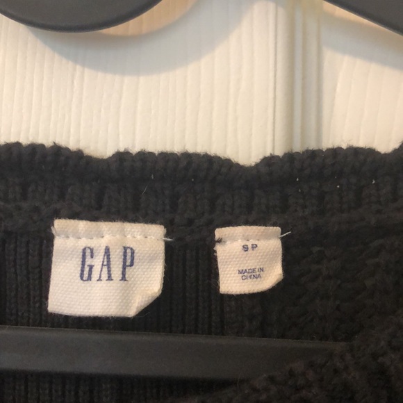 Black Cotton Sweater - Picture 6 of 7